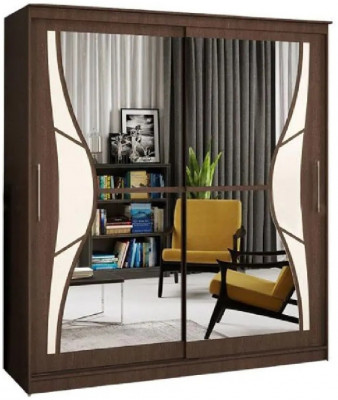 Шкаф-купе Элегант 1 1500 (Венге)