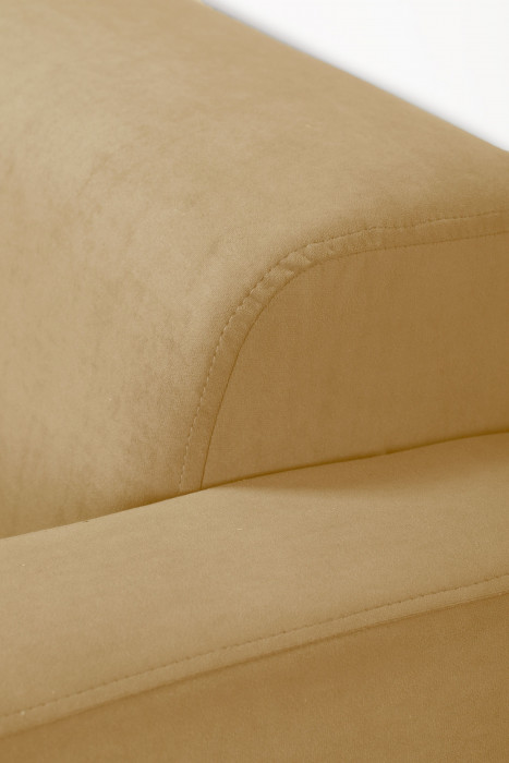 Диван прямой Томи, 160 см, велюр, бежевый