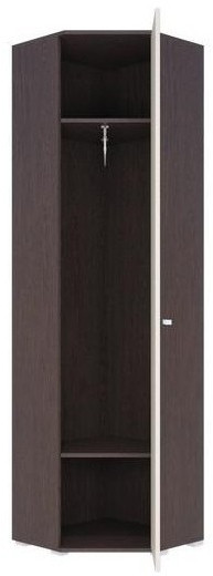 Домино А Шкаф угловой (Венге / дуб молочный)