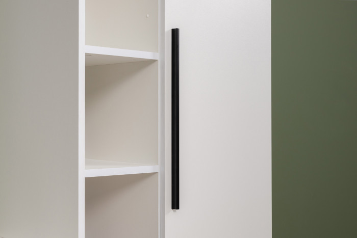 Эйр Гостиная 16.324.02 Шкаф, белый шагрень