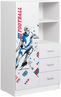 Вега NEW Boy Шкаф комбинированный