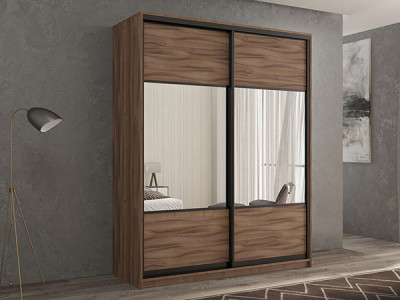 Шкаф-купе Кааппи 6 Орех Тьеполло 160х60х230 см