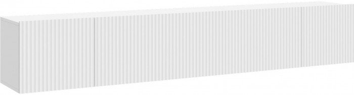 Тумба ТВ Сканди (Белый / Белый глянец)