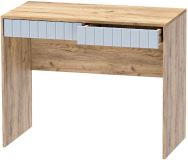 Столик туалетный "Иннэс-7", Крафт золотой/Монблан Р-826