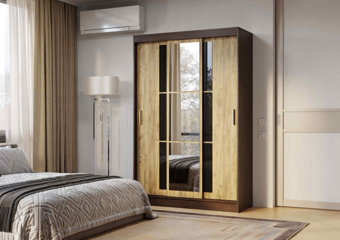 Шкаф-купе "Денвер" ШКК-03 венге/крафт