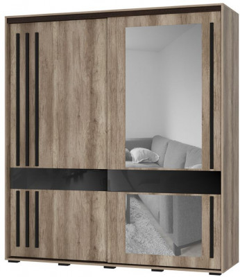 Шкаф-купе "Крафт-8" дуб каньон
