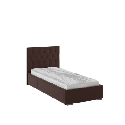 Октавия Кровать интерьерная 900 коричневый ромб, ПМ