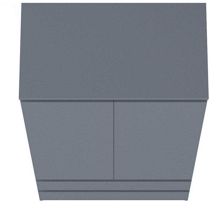 Мори Шкаф МШ900.1, цвет графит, ШхГхВ 90,4х50,4х179,6 см.