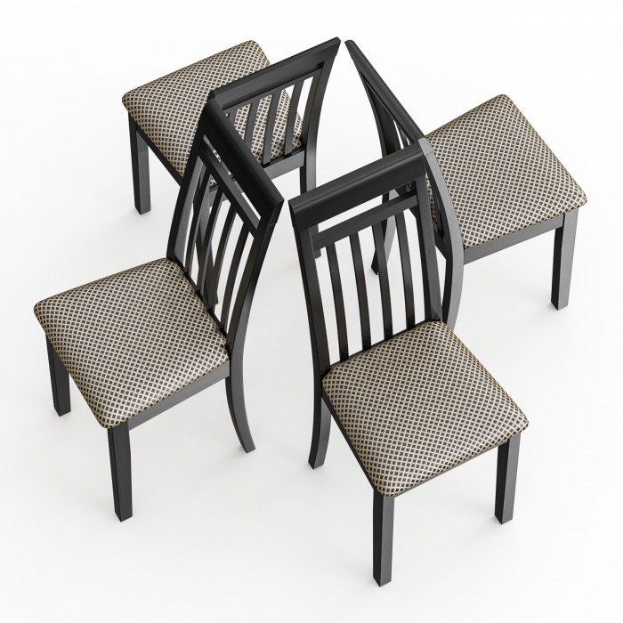 Четыре стула Мебель--24 Гольф-11 разборных, венге