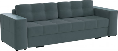 Диван раскладной Виконт, серый/мдф бриз