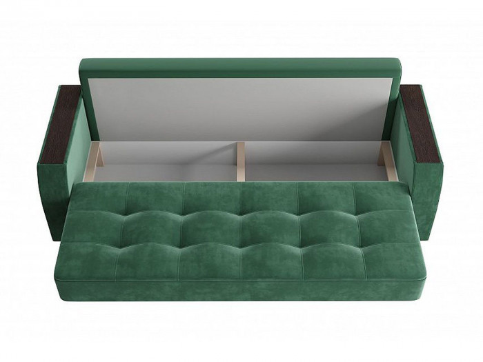 Диван Нью-Йорк 3т Модель 036 / Велюр Ультра форест