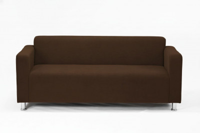 Диван прямой Томи, 180 см, велюр, коричневый