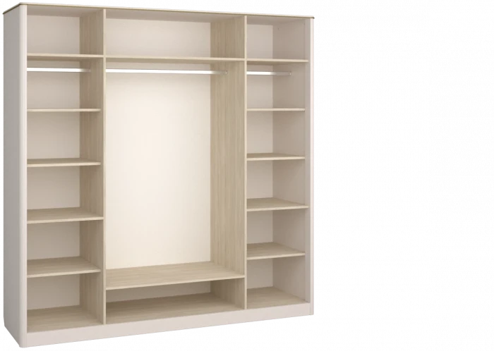 Модульная спальня "Тиволи" из массива дуба, набор 1 - Латте (лак)