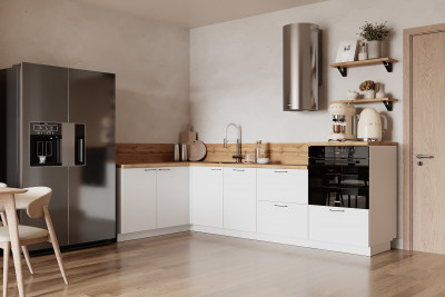 КГ Угловой 1500х2700 (с пм) Эмаль, Белый  Арника РМ в.3