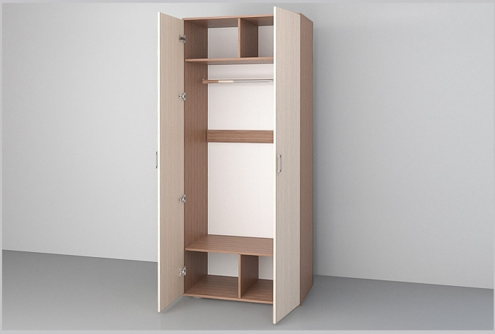 Аллегро 4 Шкаф 2-створчатый ЛДСП (Венге / Белфорт)