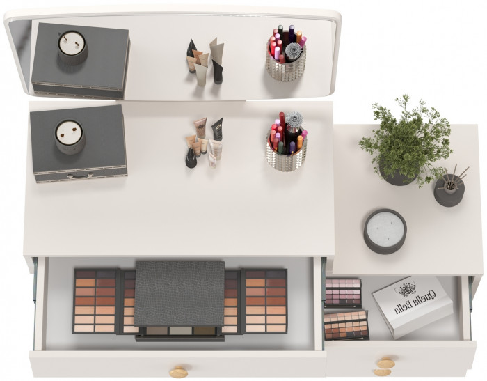 Афина Спальня 4-25901М1к.с. Трюмо, кашемир серый