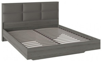 Либерти СМ-297.01.001 Кровать с мягкой спинкой (1600) (Хадсон/Ткань Грей)