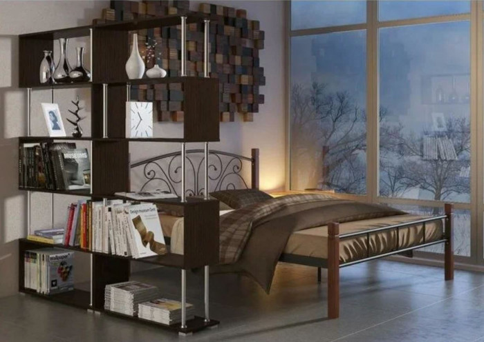 Стеллаж (850х1866х288) венге