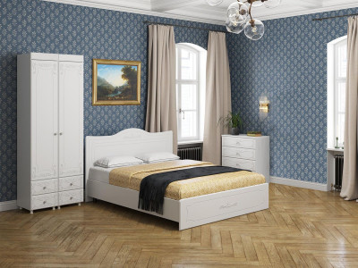 Спальня Италия-2 белое дерево