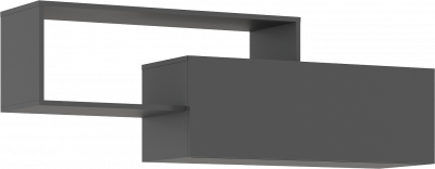 Норд Полка 2-х ярусная (Графит, Графит)