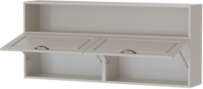 Шкаф навесной Апполия, Кашемир/Сантьяго софт