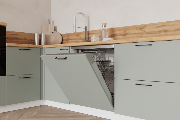 КГ Угловой 1500х2850 (с пм) Эмаль, Олива  Арника РМ в.2