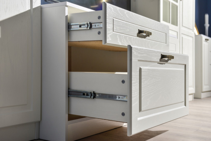 Ливерпуль Набор мебели 3, ясень ваниль/белый