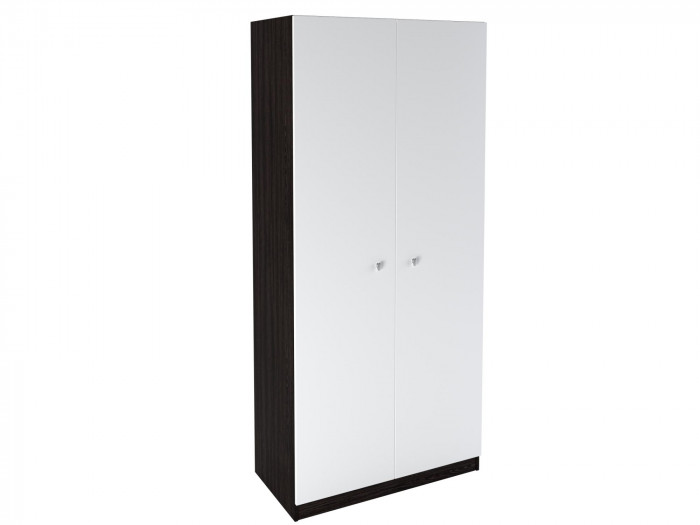 Шкаф прямой 45 Венге/Белый