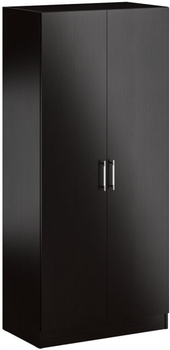 Спальня Стандарт 2-0800, цвет венге, ШхГхВ 83,5х203,5х70 + 171,2х81,2х200 см., сп.м. 800х2000 мм., без матраса, основание есть