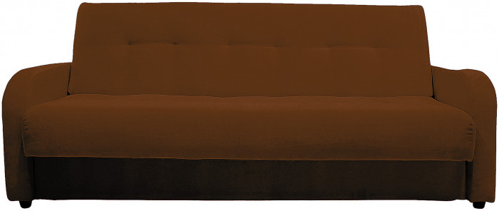 Диван-книжка ЛОНДОН коричневый 140 ЛЮКС , НПБ