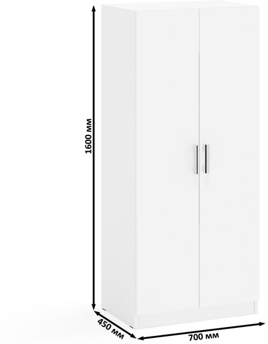 Два Шкафа С-МД-СК9Ш к компьютерному столу С-МД-СК9, белый шагрень