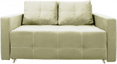 Диван аккордеон Марс велюр бежевый 140