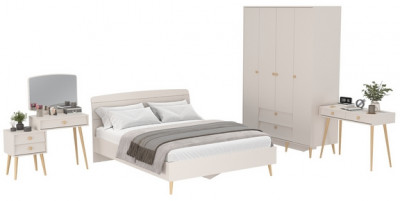 Афина Спальня 15-1600, кашемир серый