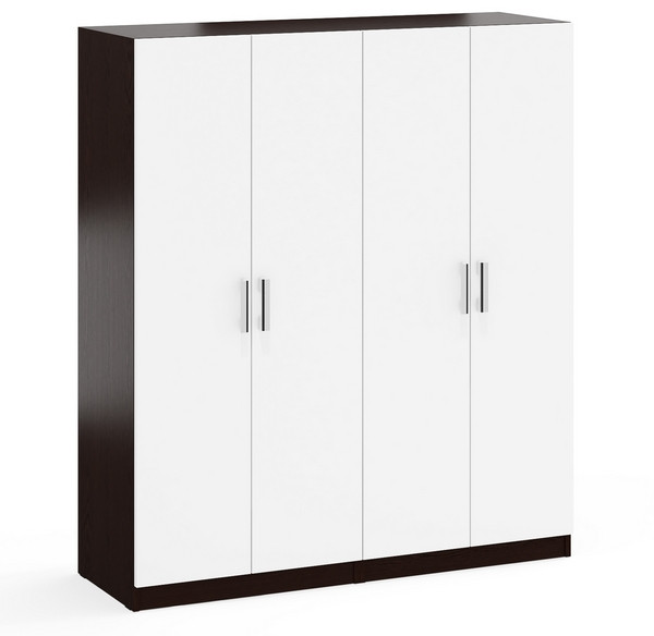 Два Шкафа С-МД-СК9Ш к компьютерному столу С-МД-СК9, венге/белый шагрень