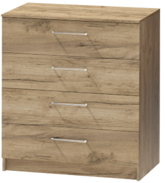 Комод №1 "Иннэс-7", Дуб крафт золотой