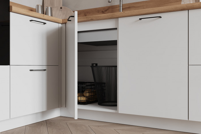 КГ Угловой 1500х3000 (без пм) Эмаль, Белый  Арника РМ в.3