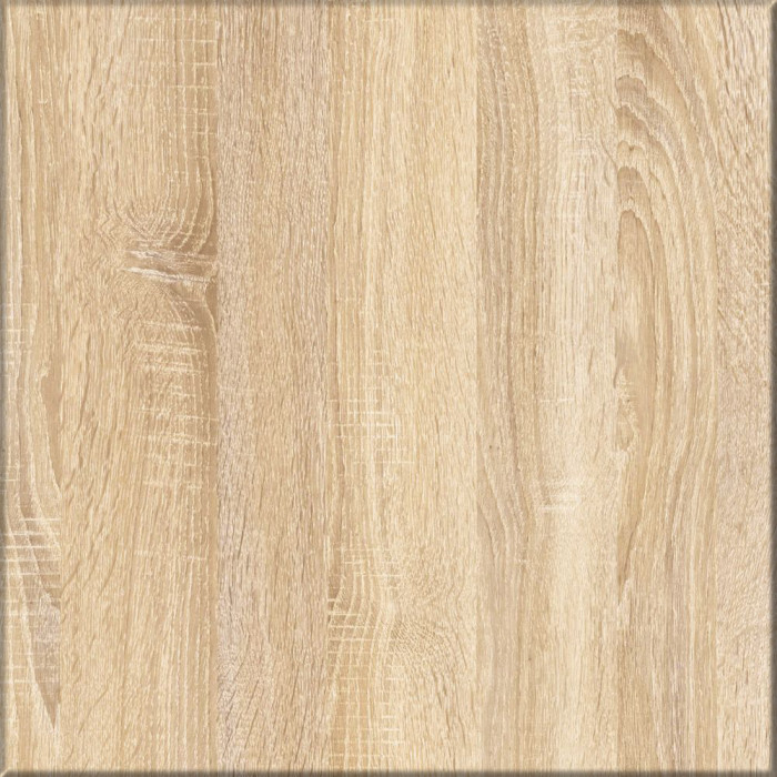 Прихожая П-6 Компоновка № 20, дуб сонома/фасады МДФ белое дерево фрезеровка ромб