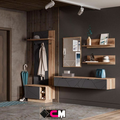 Даллас З-01 Зеркало (0,800х0,600х0,20) дуб каньон