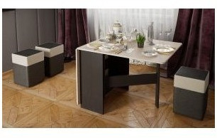 Стол-книжка тип 2 (Белый)