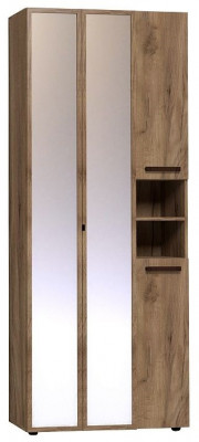 Шкаф для одежды и белья Nature 87, дуб табачный