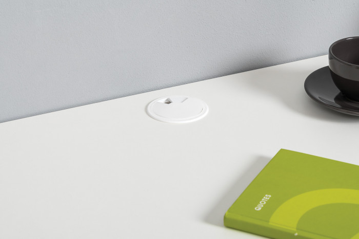 Торонто Компоновка № 01, цвет белый шагрень/стальной серый, ШхГхВ 320х53,1х195,7 см., универсальная сборка