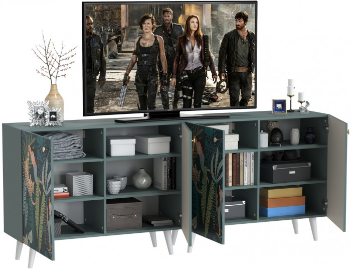 Либера Комод-тумба 16.230.01 + Либера Комод-тумба 16.230.01, пасифай/белый