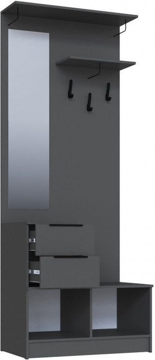 Центральная секция Мадрид (0,9), Графит серый