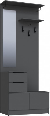 Центральная секция Мадрид (0,9), Графит серый