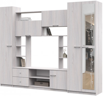 Гостиная Марта-М (Андрей 1)  ЛДСП анкор/анкор