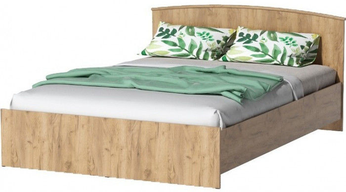 Кровать арт.032, низкий щиток, 120 (Венге)