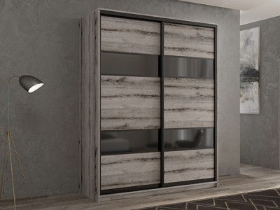 Шкаф-купе Кааппи 7 Эвок Окаменелый 110х60х230 см