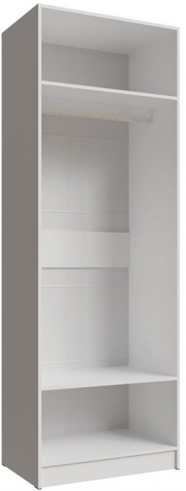 Шкаф Мадрид 800 белый/ателье светлое