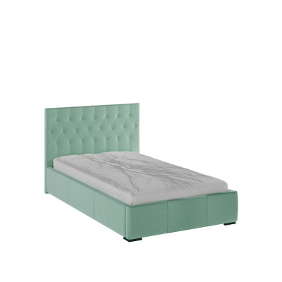 Октавия Кровать интерьерная 120 мятный ромб, ПМ