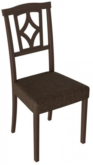 Сити 3 Стул (Орех темный/тк №110)